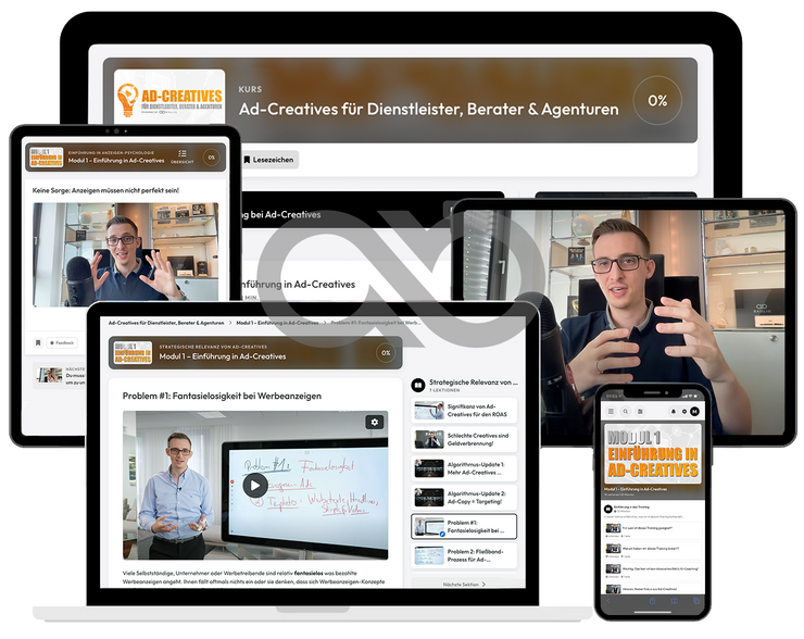 Ad-Creatives für Dienstleister, Berater & Agenturen